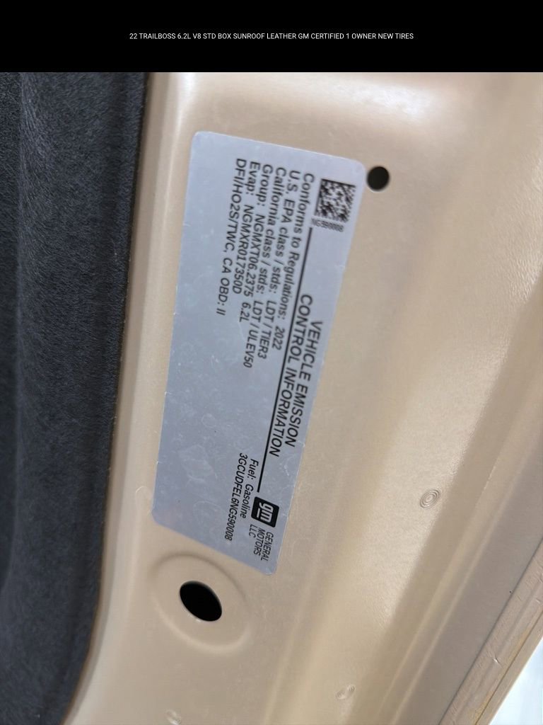 Certified 2022 Chevrolet Silverado 1500 LT Trail Boss w/ LT Trail Boss Premium Package image 47