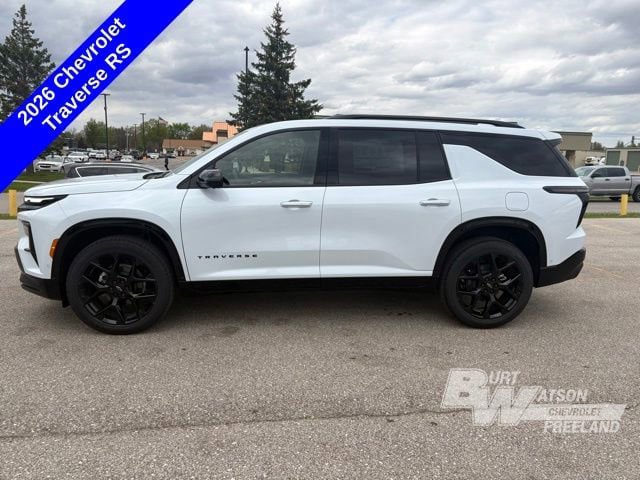 New 2026 Chevrolet Traverse RS w/ LPO, Floor Liner Package AWD/4WD image 2