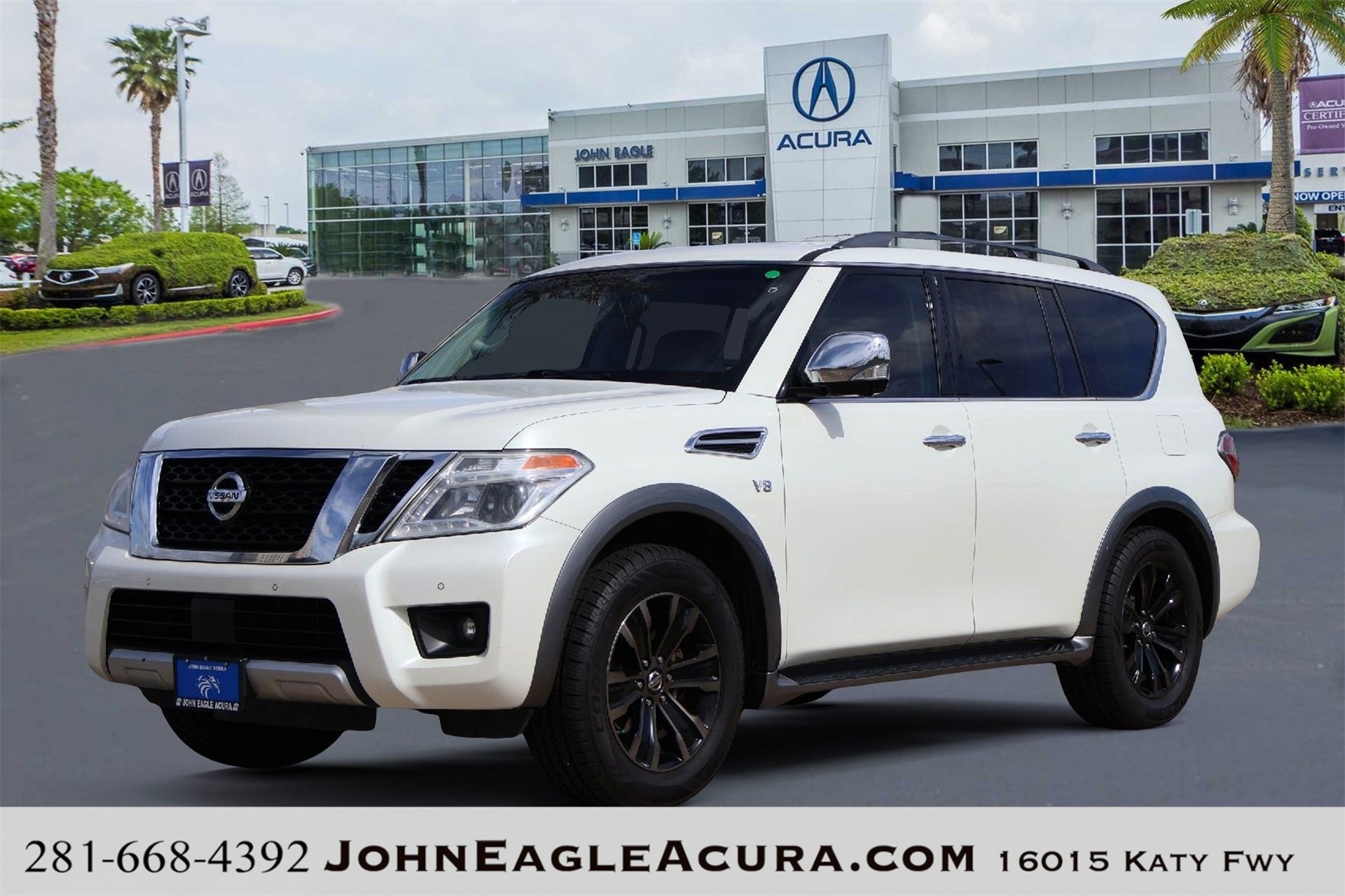 Used 2017 Nissan Armada Platinum w/ Captain Seat Package image 1