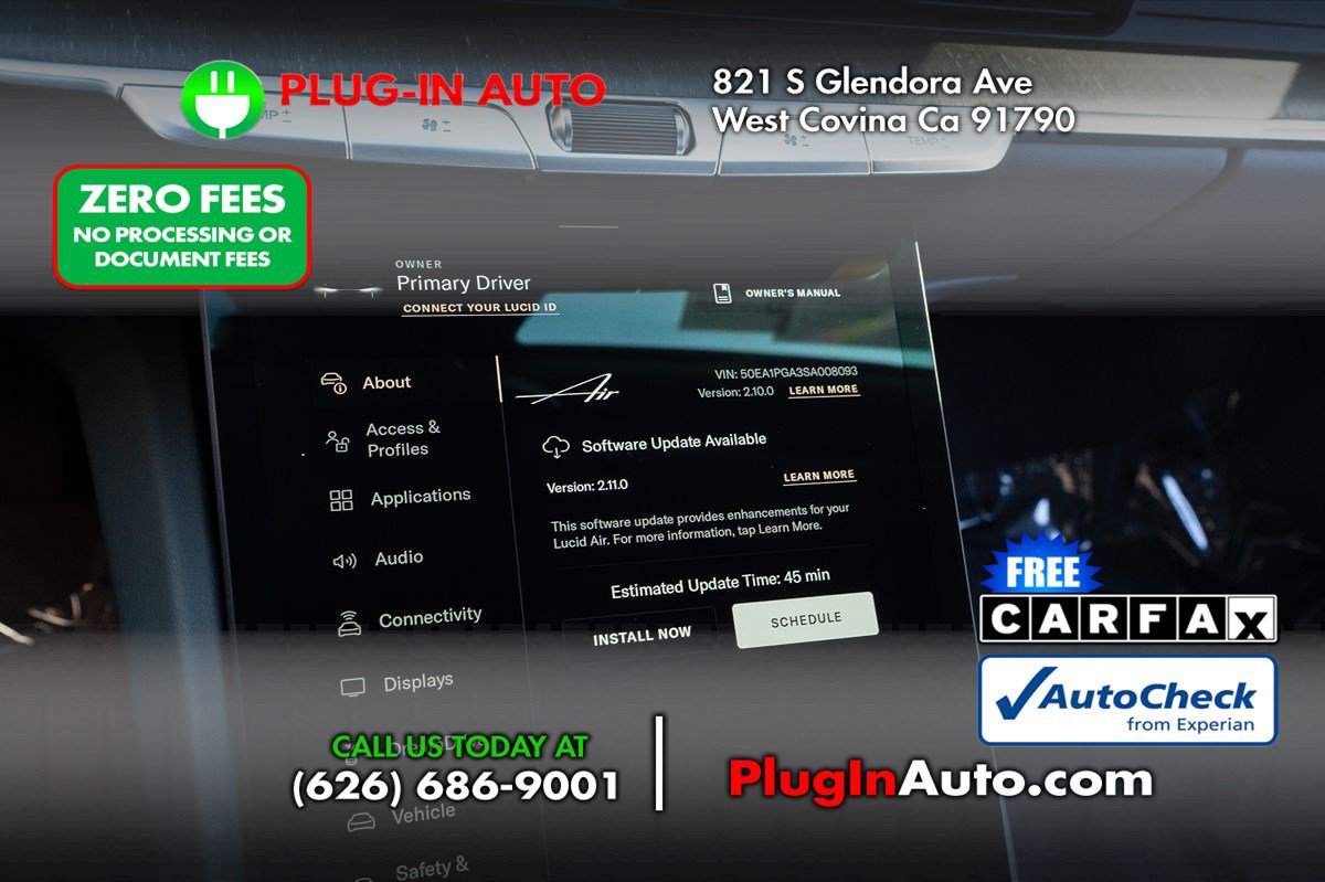 Used 2025 Lucid Air Pure RWD image 30
