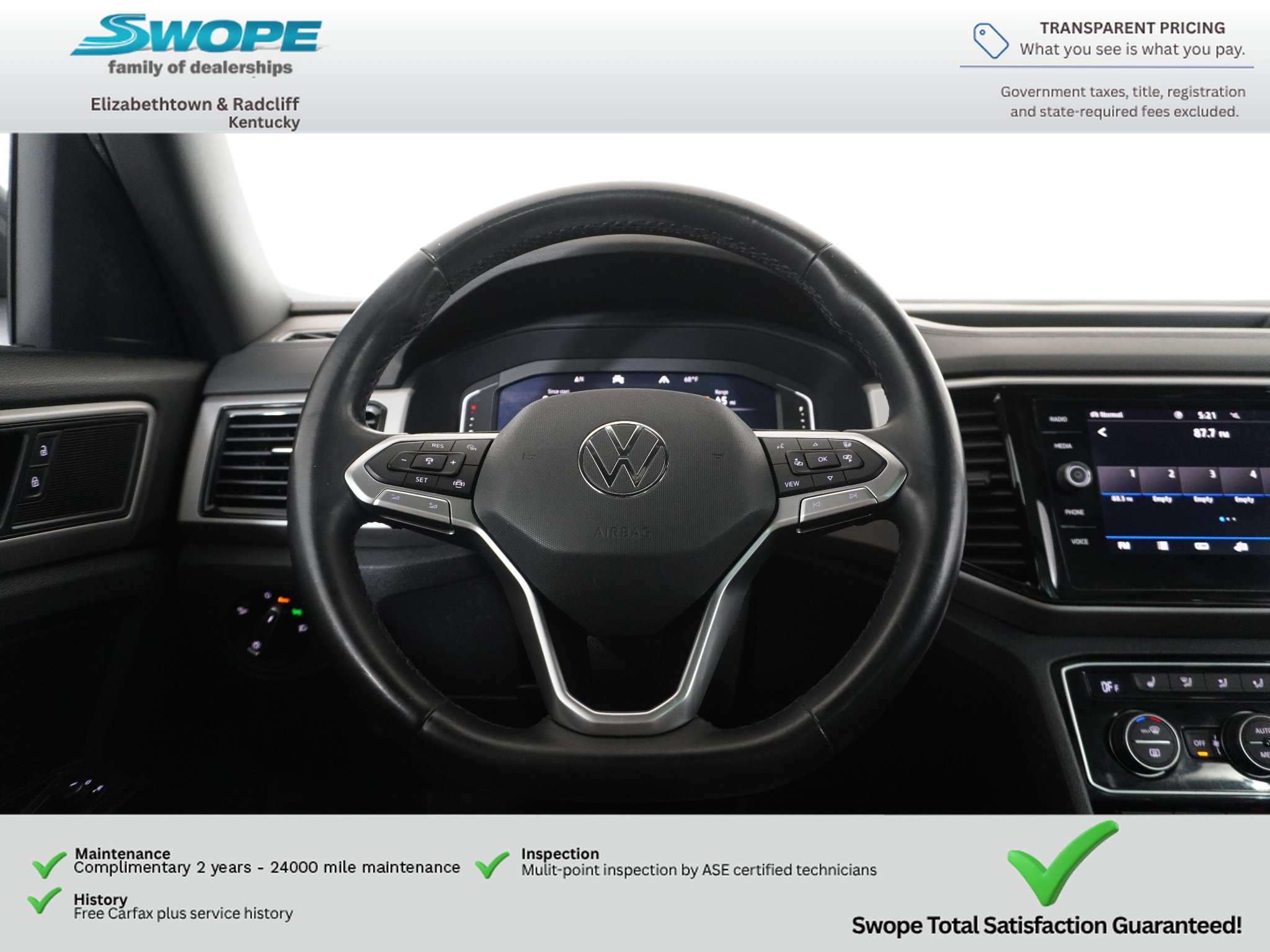 Used 2020 Volkswagen Atlas Cross Sport SEL AWD/4WD image 16