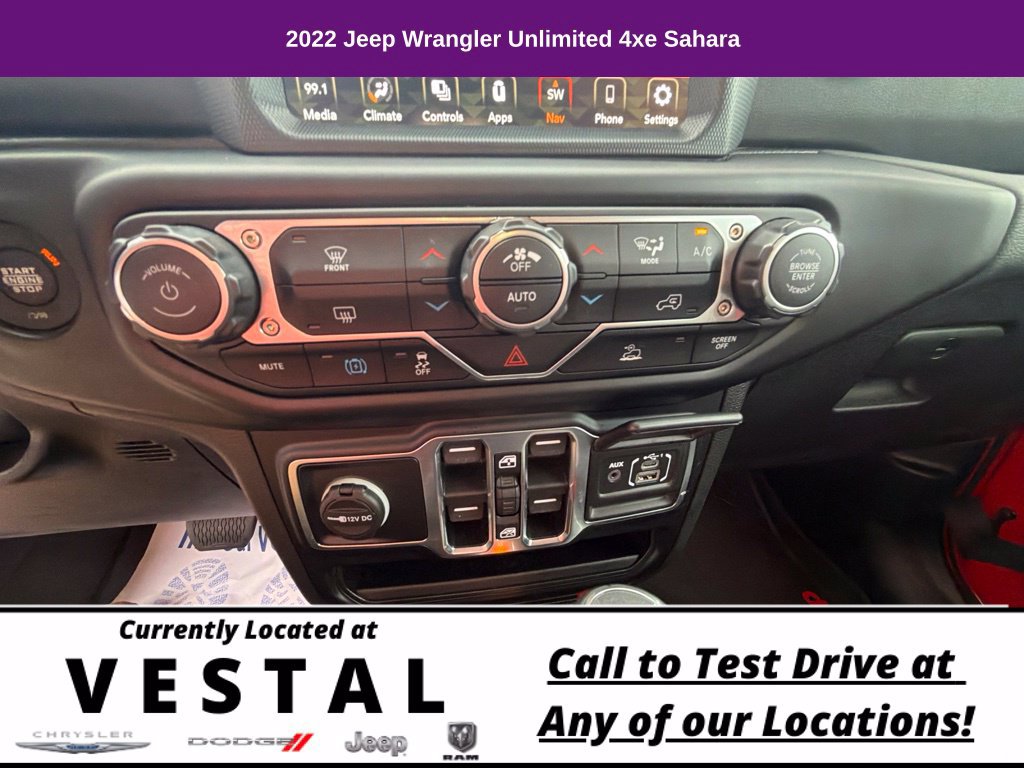 Used 2022 Jeep Wrangler Unlimited Sahara AWD/4WD image 33
