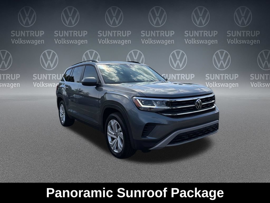 Used 2023 Volkswagen Atlas SE w/ Panoramic Sunroof Package FWD image 9