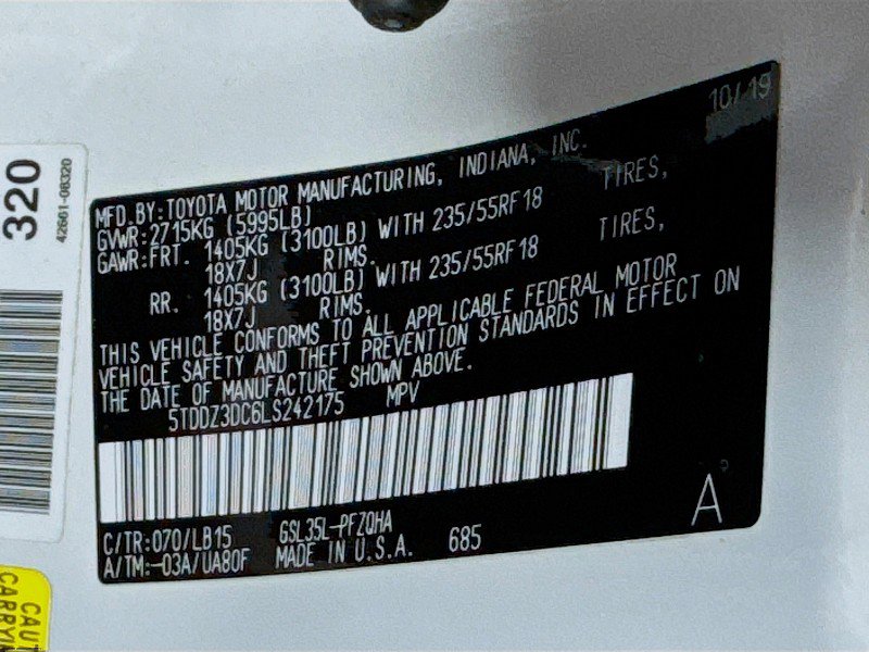 Used 2020 Toyota Sienna Limited Premium image 34