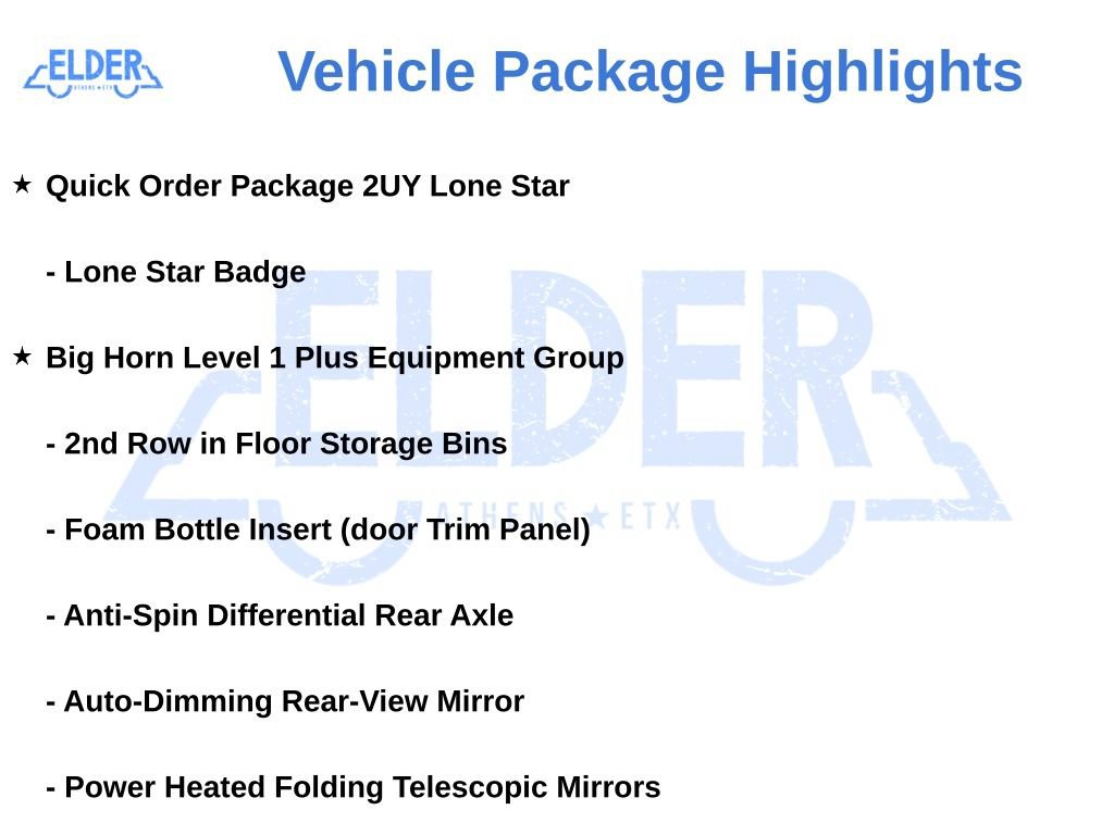 New 2027 RAM 2500 Lone Star AWD/4WD image 15