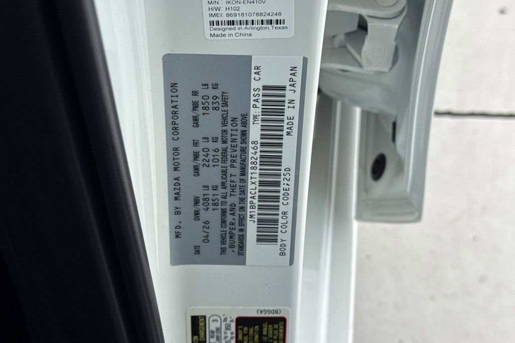 New 2026 MAZDA MAZDA3 2.5 S Sedan w/ Preferred Pkg FWD image 26