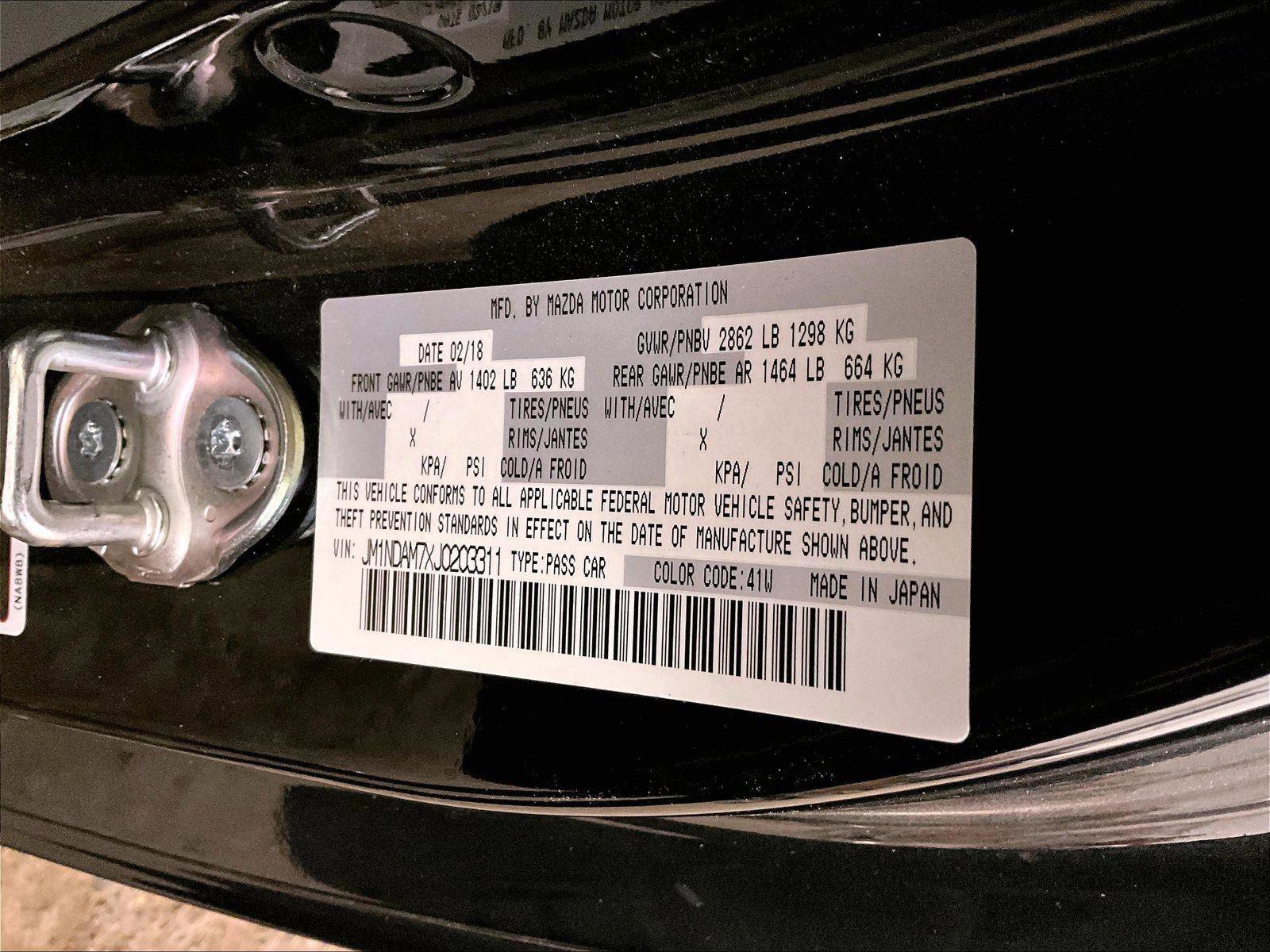 Used 2018 MAZDA MX-5 Miata RF Grand Touring image 30