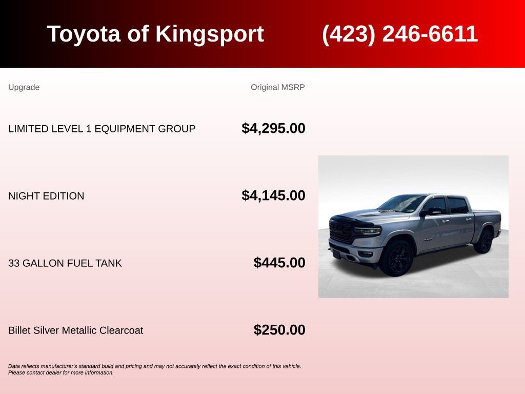 Used 2022 RAM 1500 Limited AWD/4WD image 3