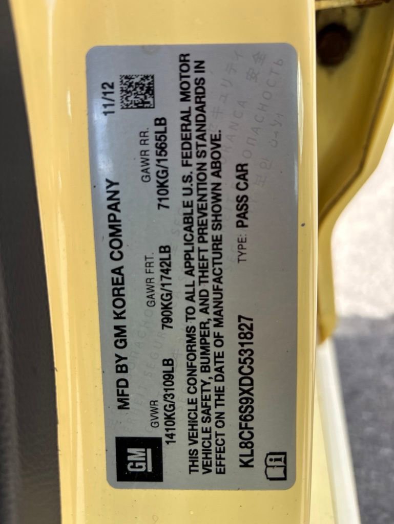 Used 2013 Chevrolet Spark LT FWD image 10