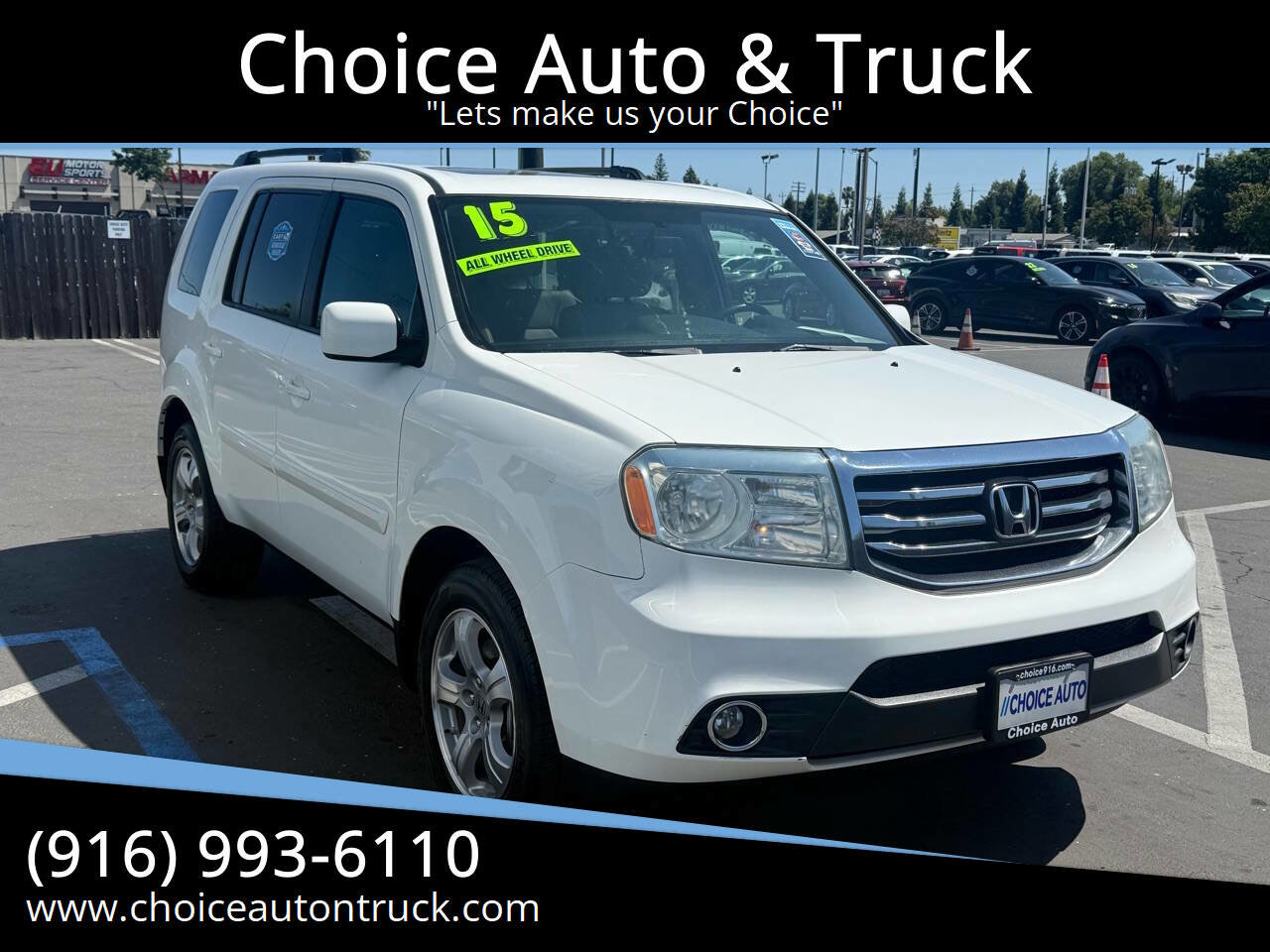 Used 2015 Honda Pilot EX-L