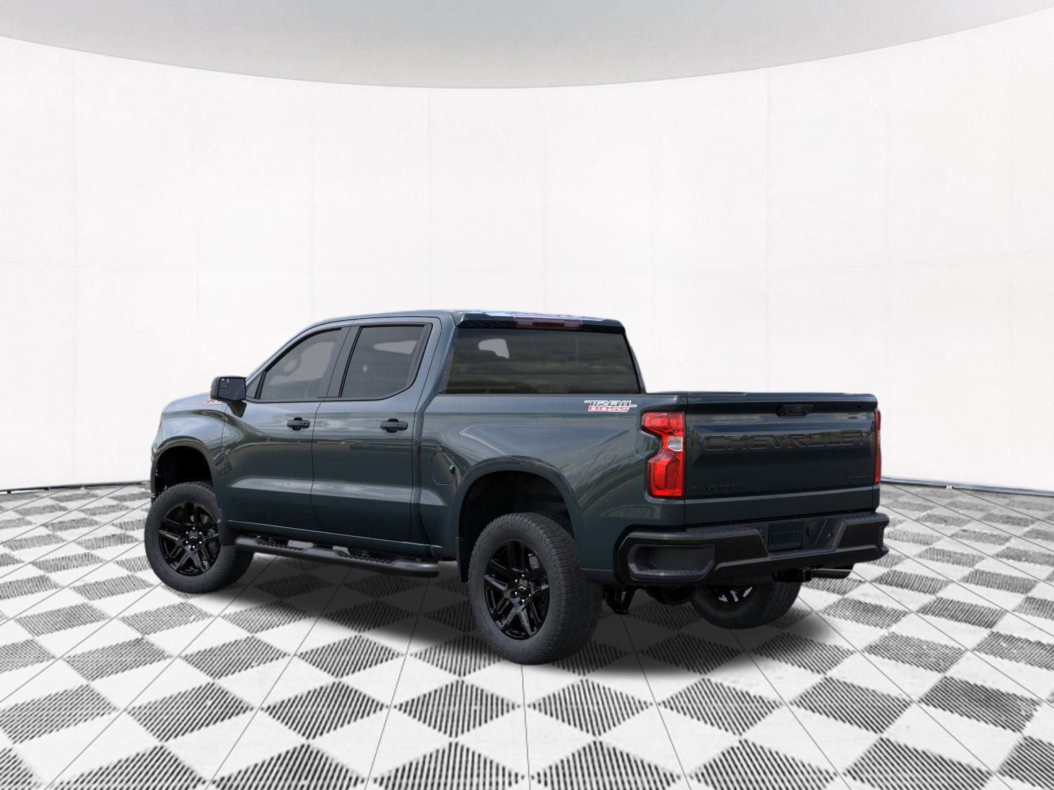 New 2026 Chevrolet Silverado 1500 Custom Trail Boss w/ Turbomax Blackout Package AWD/4WD image 8