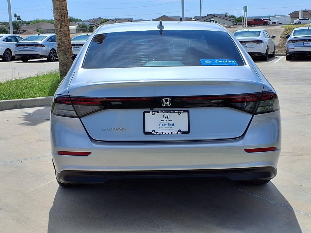 Certified 2025 Honda Accord LX image 6