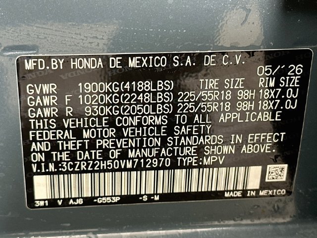 Certified 2027 Honda HR-V Sport image 33
