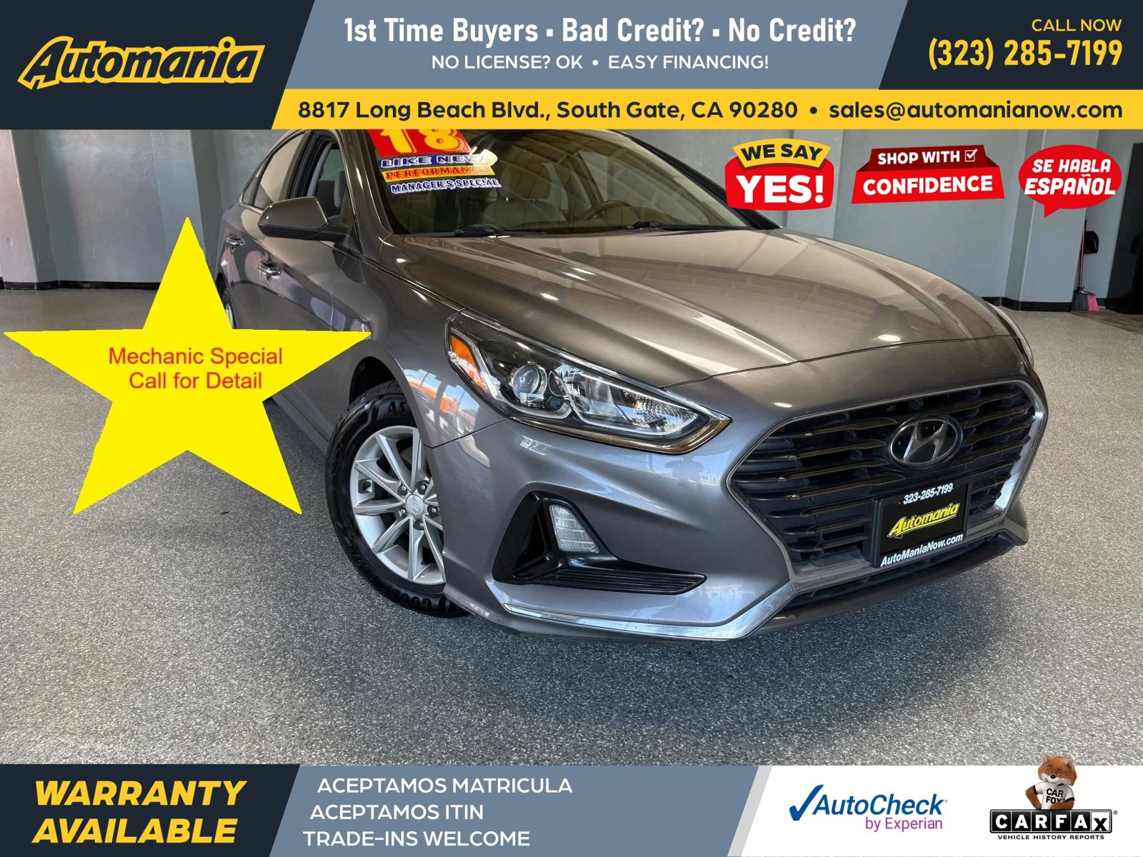 Used 2018 Hyundai Sonata ECO