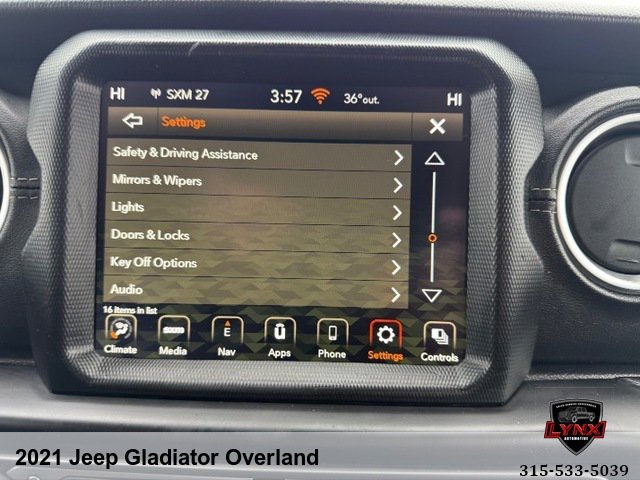 Used 2021 Jeep Gladiator Overland w/ Popular Equipment Package image 20