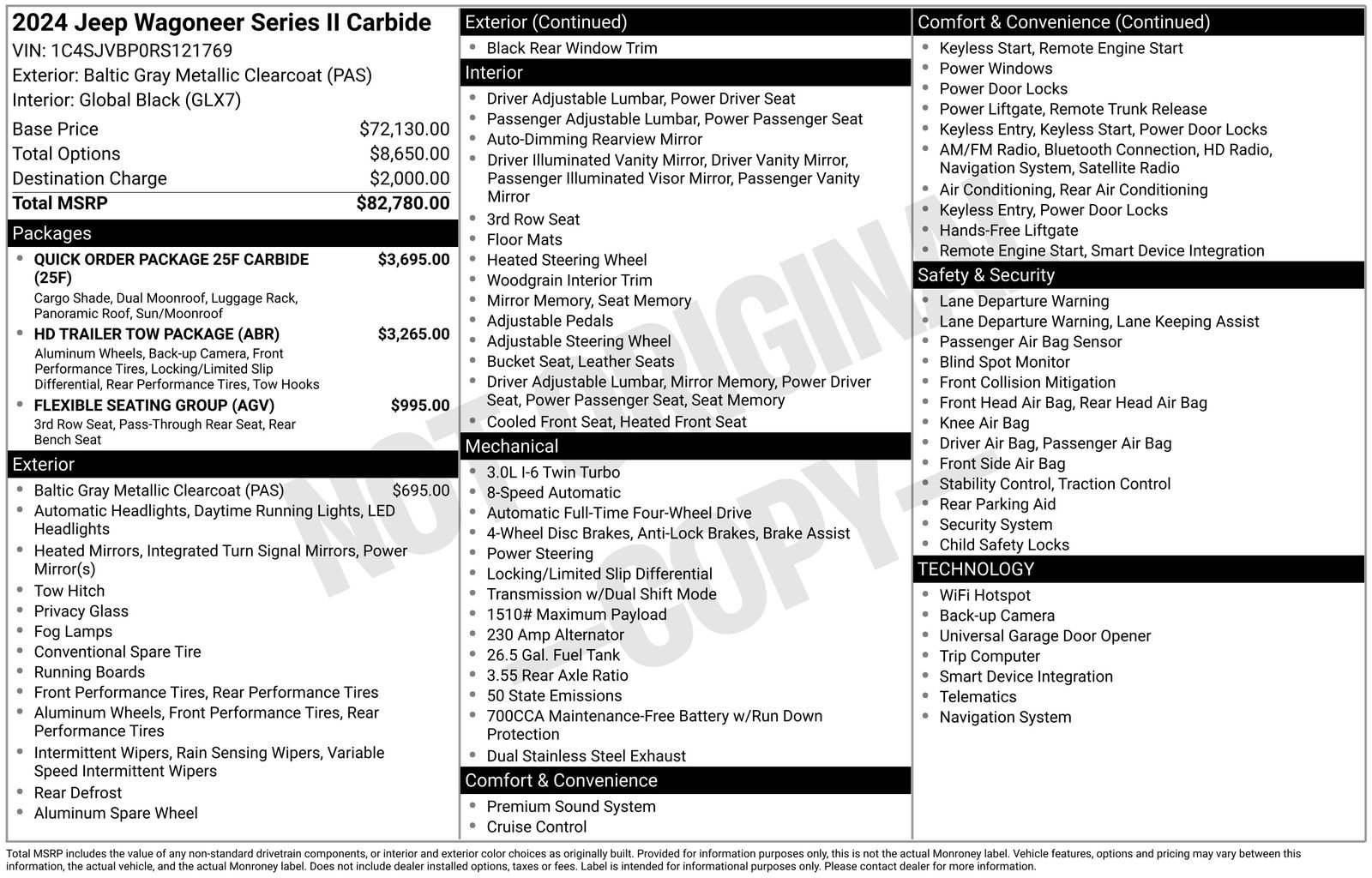 Used 2024 Jeep Wagoneer Series II image 35