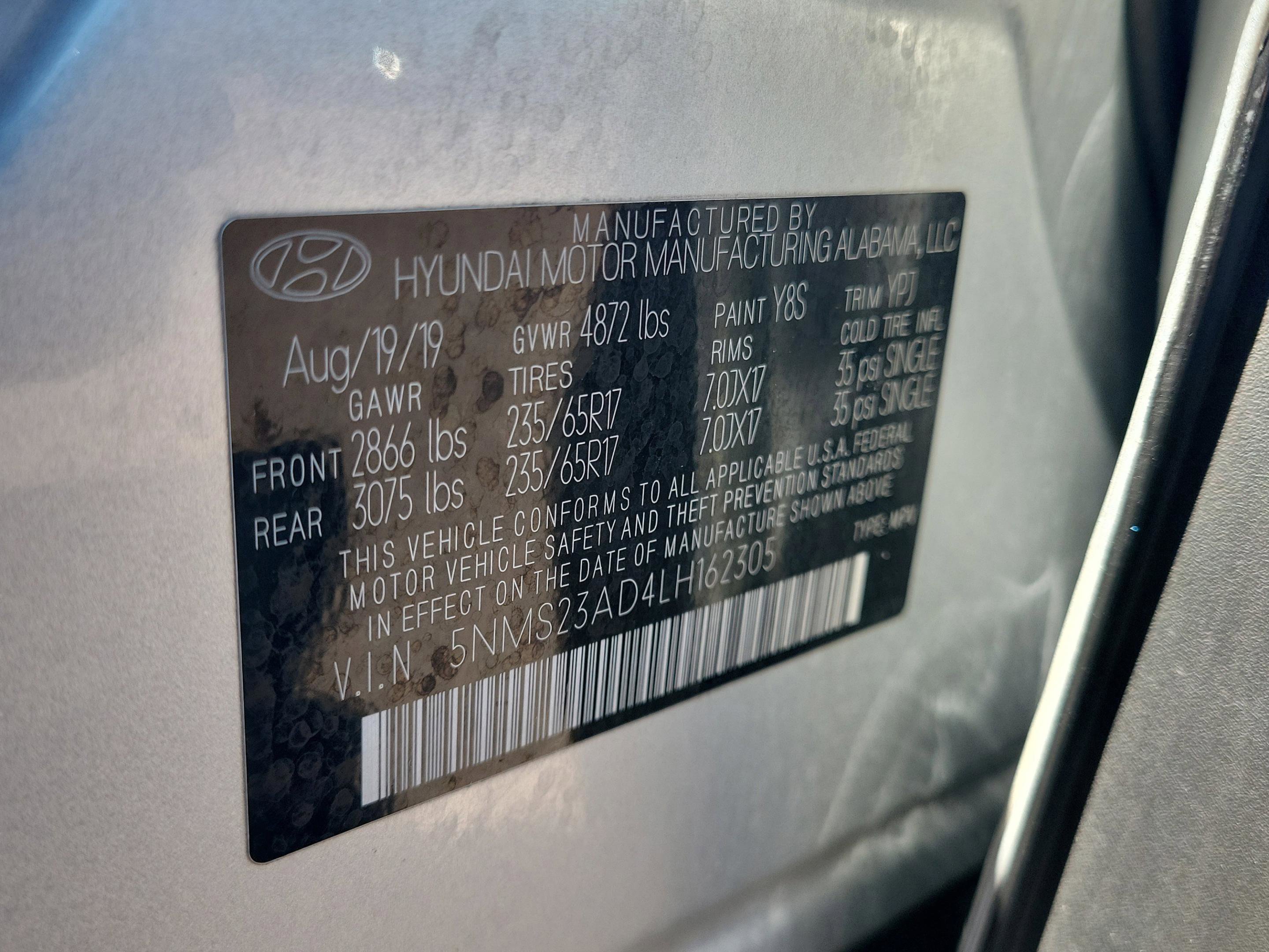 Used 2020 Hyundai Santa Fe SE image 33