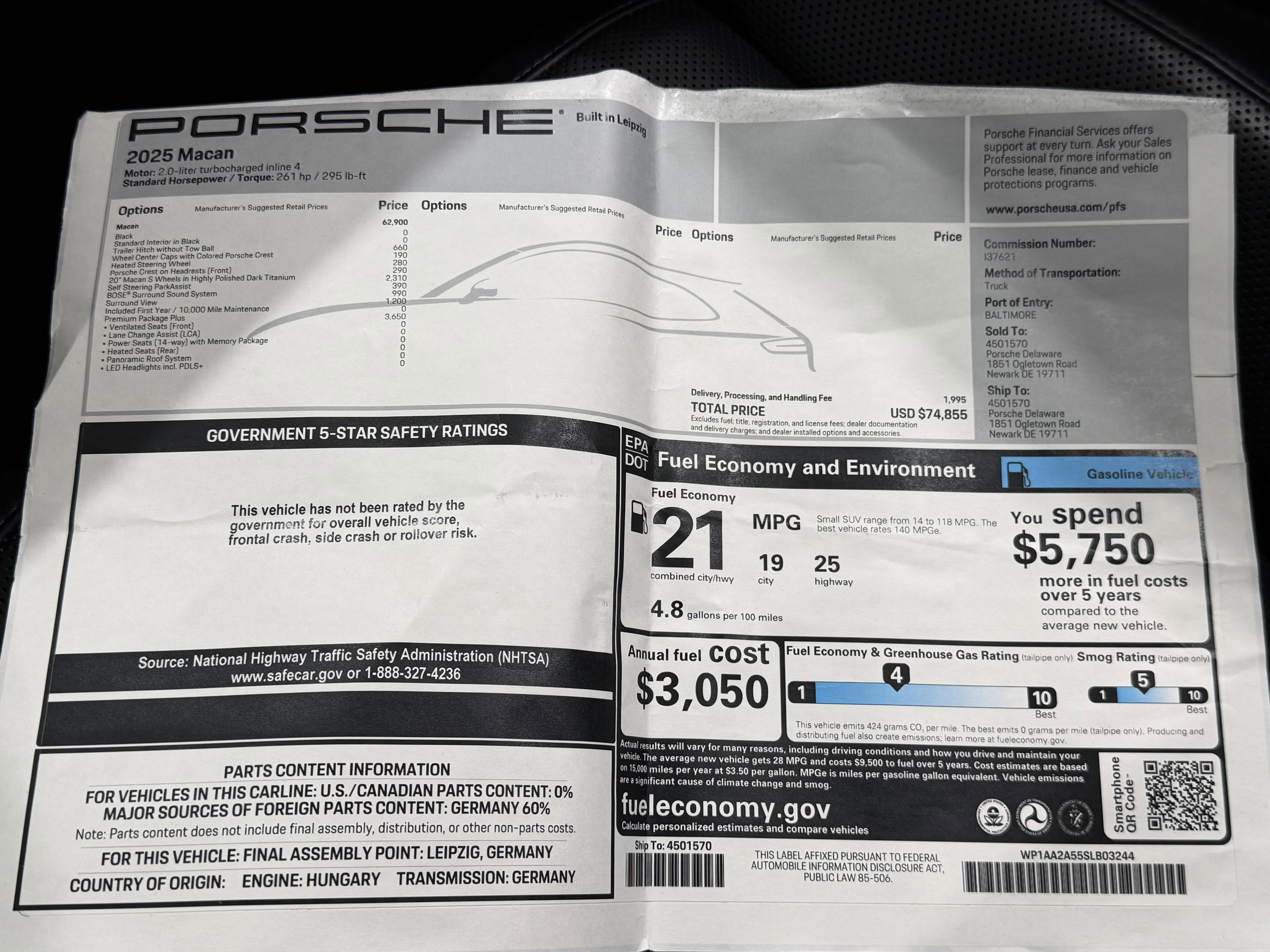 Certified 2025 Porsche Macan image 57