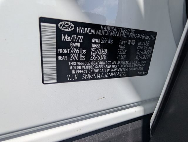 Used 2022 Hyundai Santa Fe SE image 17