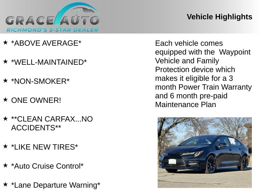 Used 2022 Toyota Corolla SE image 2