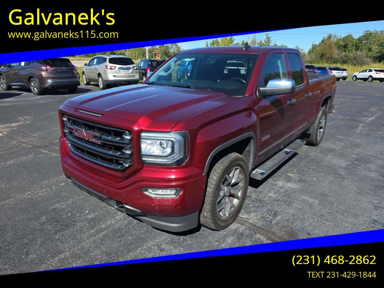 Used 2016 GMC Sierra 1500 SLT AWD/4WD image 1