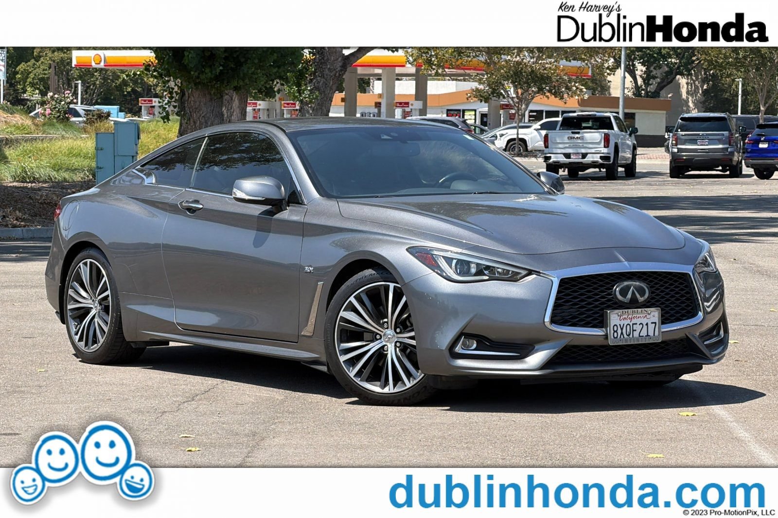 Used 2019 INFINITI Q60 3.0t Luxe w/ Essential Package RWD image 1