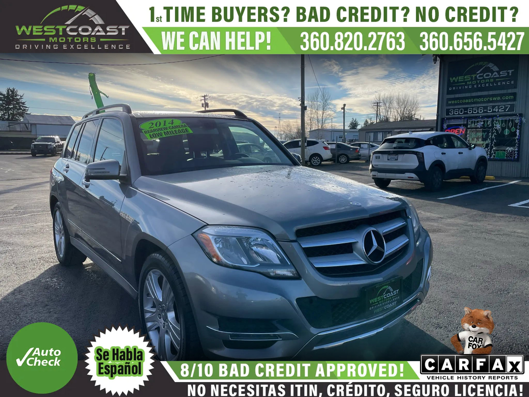 Used 2014 Mercedes-Benz GLK 350 4MATIC image 1