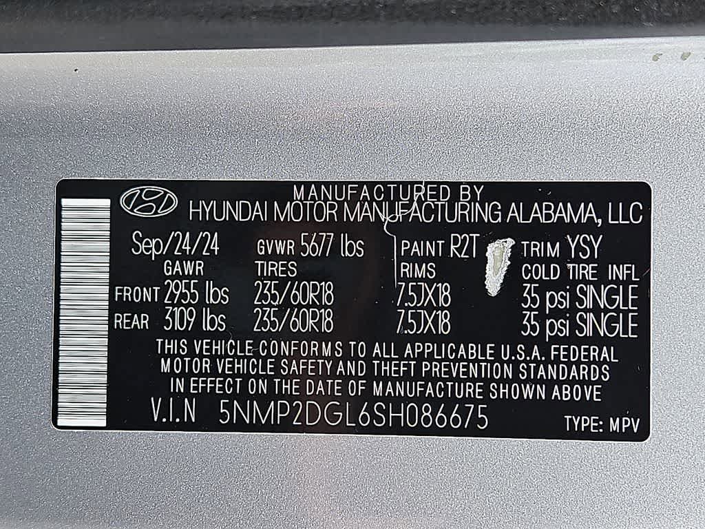Used 2025 Hyundai Santa Fe SEL AWD/4WD image 28
