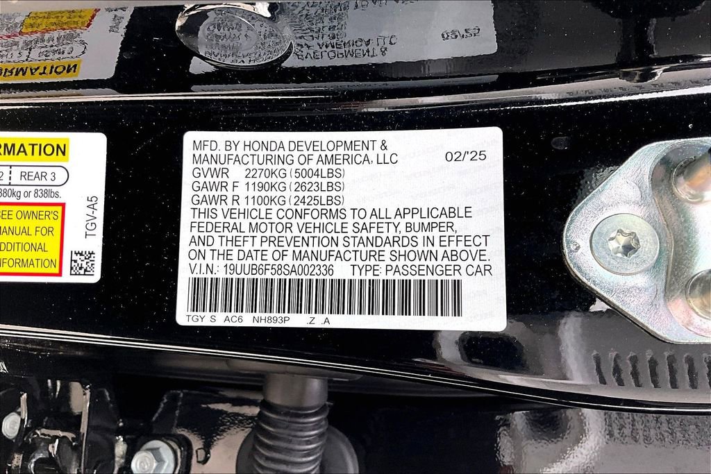 Certified 2025 Acura TLX SH-AWD w/ A-SPEC Pkg image 42