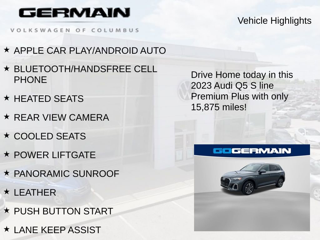 Used 2023 Audi Q5 2.0T Premium Plus w/ Premium Plus Package AWD/4WD image 6