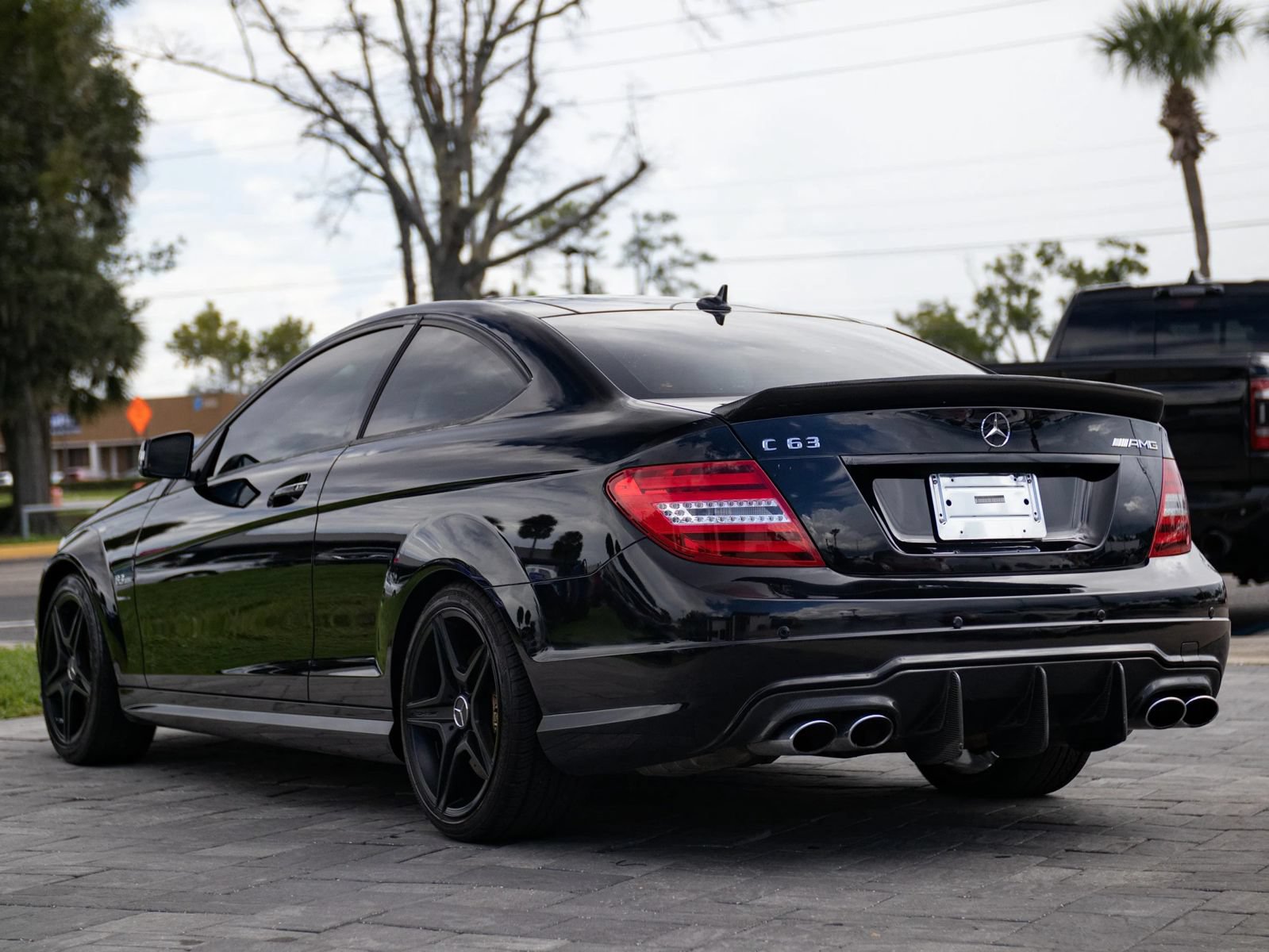 Used 2012 Mercedes-Benz C 63 AMG Coupe w/ Comand Single Disc Pkg image 10
