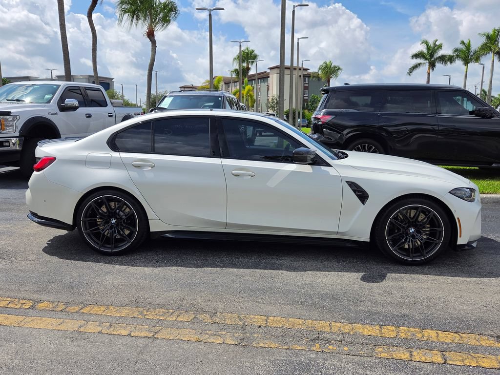 Used 2021 BMW M3 Competition w/ M Carbon Exterior Package RWD image 7