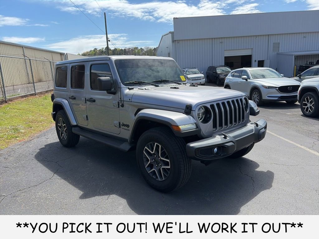 Used 2021 Jeep Wrangler Unlimited Sahara image 1
