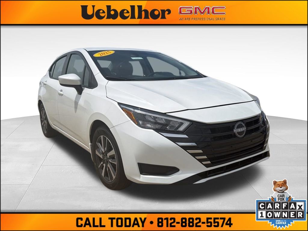Used 2025 Nissan Versa SV w/ Trunk Package FWD image 1