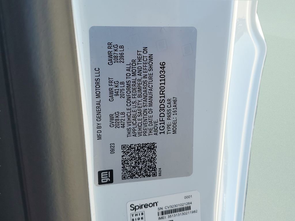 Used 2024 Chevrolet Camaro LT w/ RS Package image 29