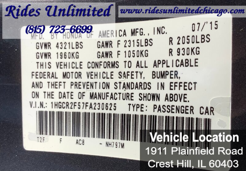 Used 2015 Honda Accord Sport image 24