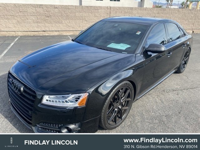 Used 2017 Audi S8 Plus w/ Black Optic Exterior Package