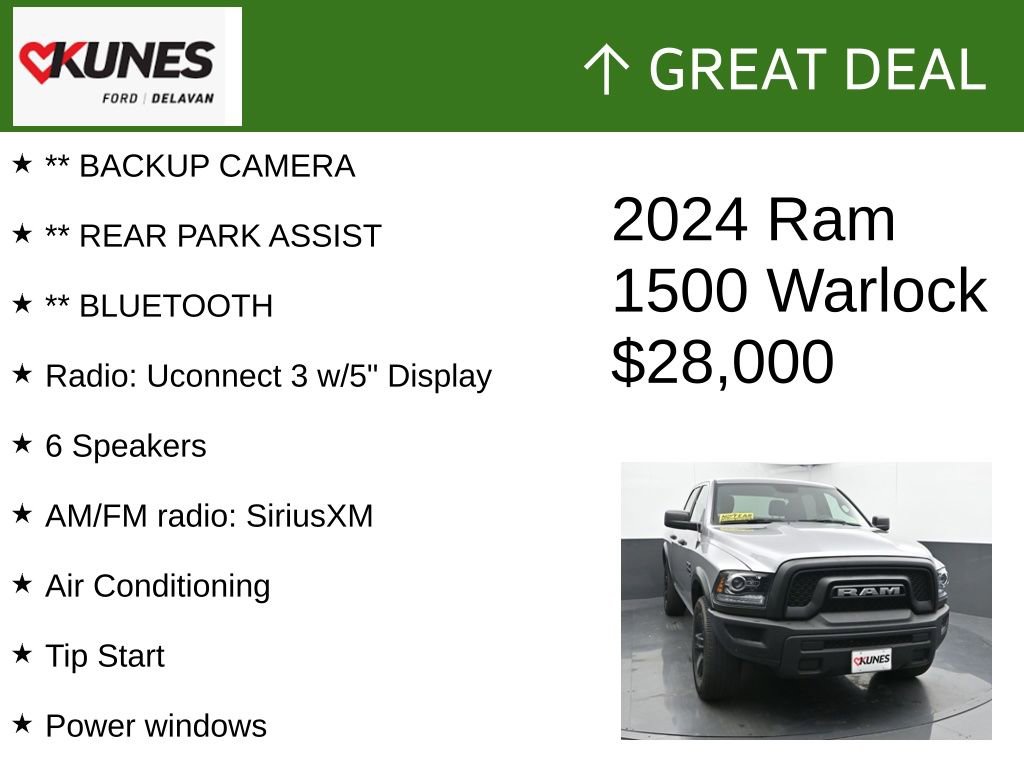 Used 2024 RAM 1500 Classic Warlock image 2