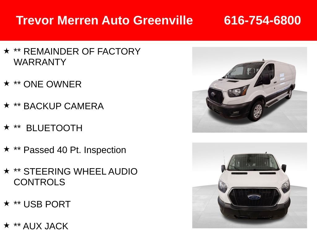 Used 2024 Ford Transit 250 Low Roof w/ Exterior Upgrade Package image 8