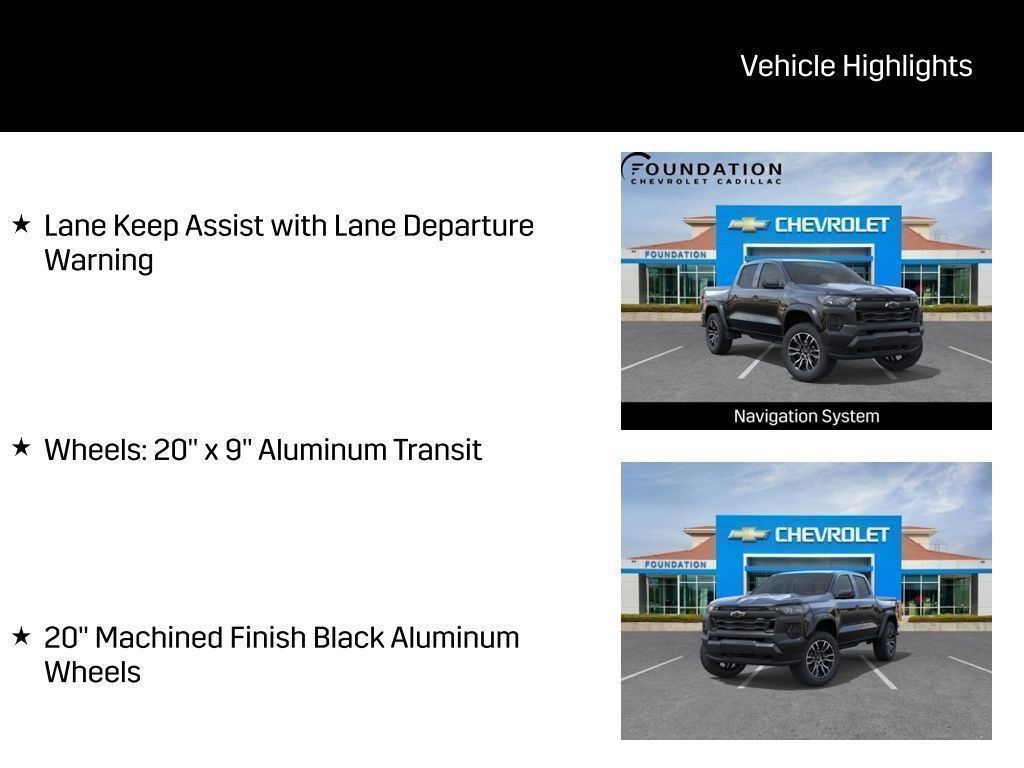 New 2026 Chevrolet Colorado Trail Boss AWD/4WD image 56