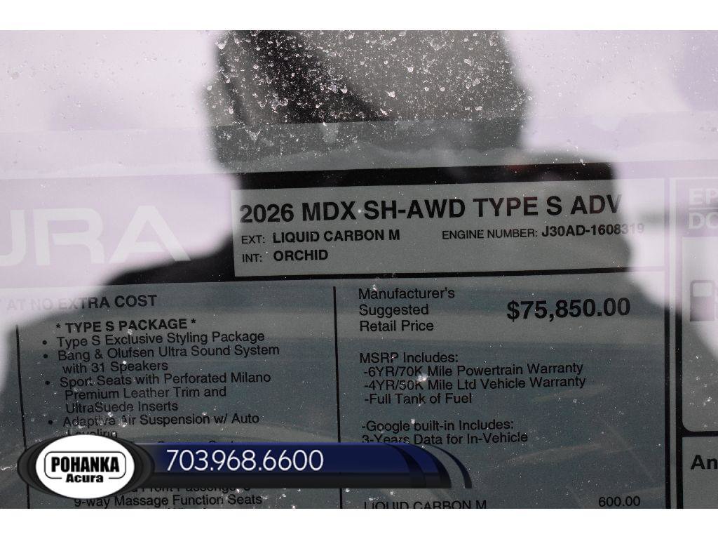 New 2026 Acura MDX Type S image 40