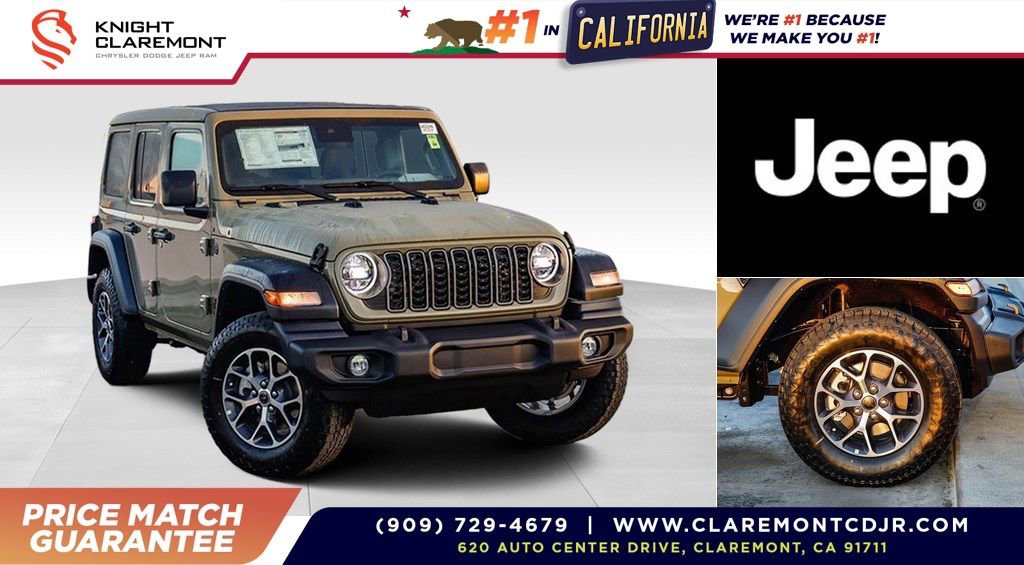 New 2025 Jeep Wrangler Sport S