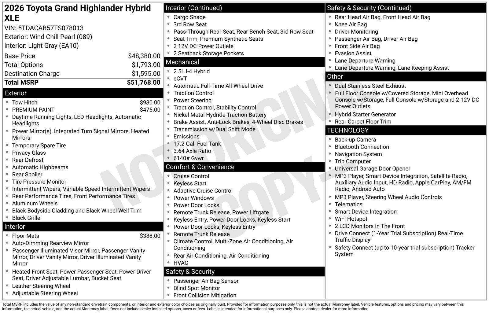 Used 2026 Toyota Grand Highlander AWD Hybrid image 31