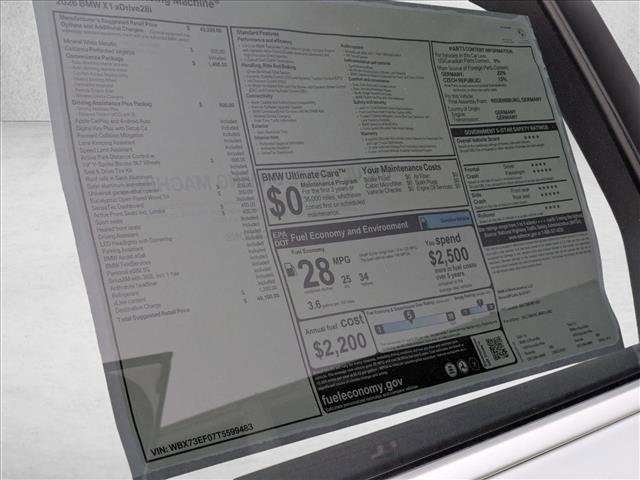 New 2026 BMW X1 xDrive28i w/ Convenience Package AWD/4WD image 19