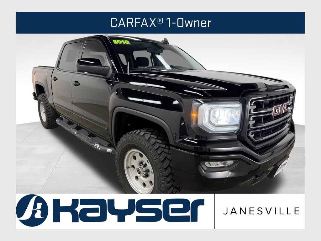 Certified 2018 GMC Sierra 1500 SLT w/ All Terrain Package