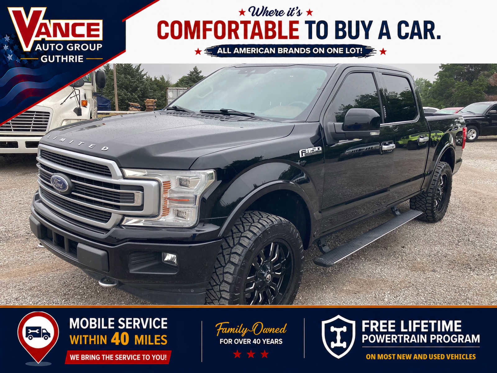 Used 2019 Ford F150 Limited w/ Trailer Tow Package AWD/4WD video 1