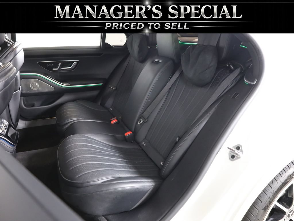 Used 2022 Mercedes-Benz S 500 4MATIC w/ AMG Line Package image 49
