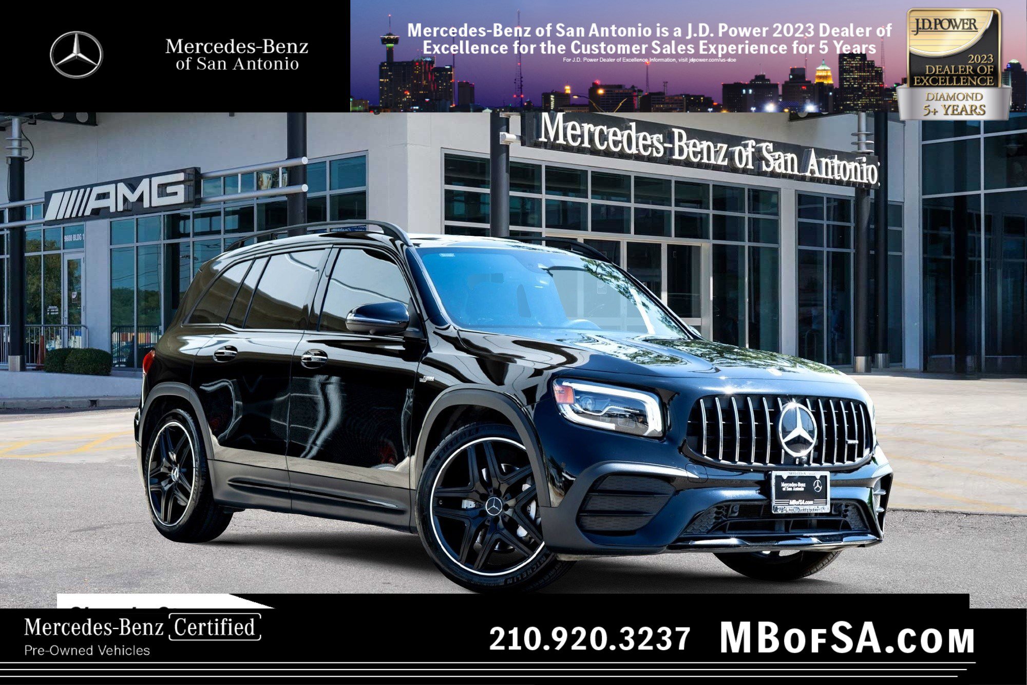 Certified 2022 Mercedes-Benz GLB 35 AMG 4MATIC image 1