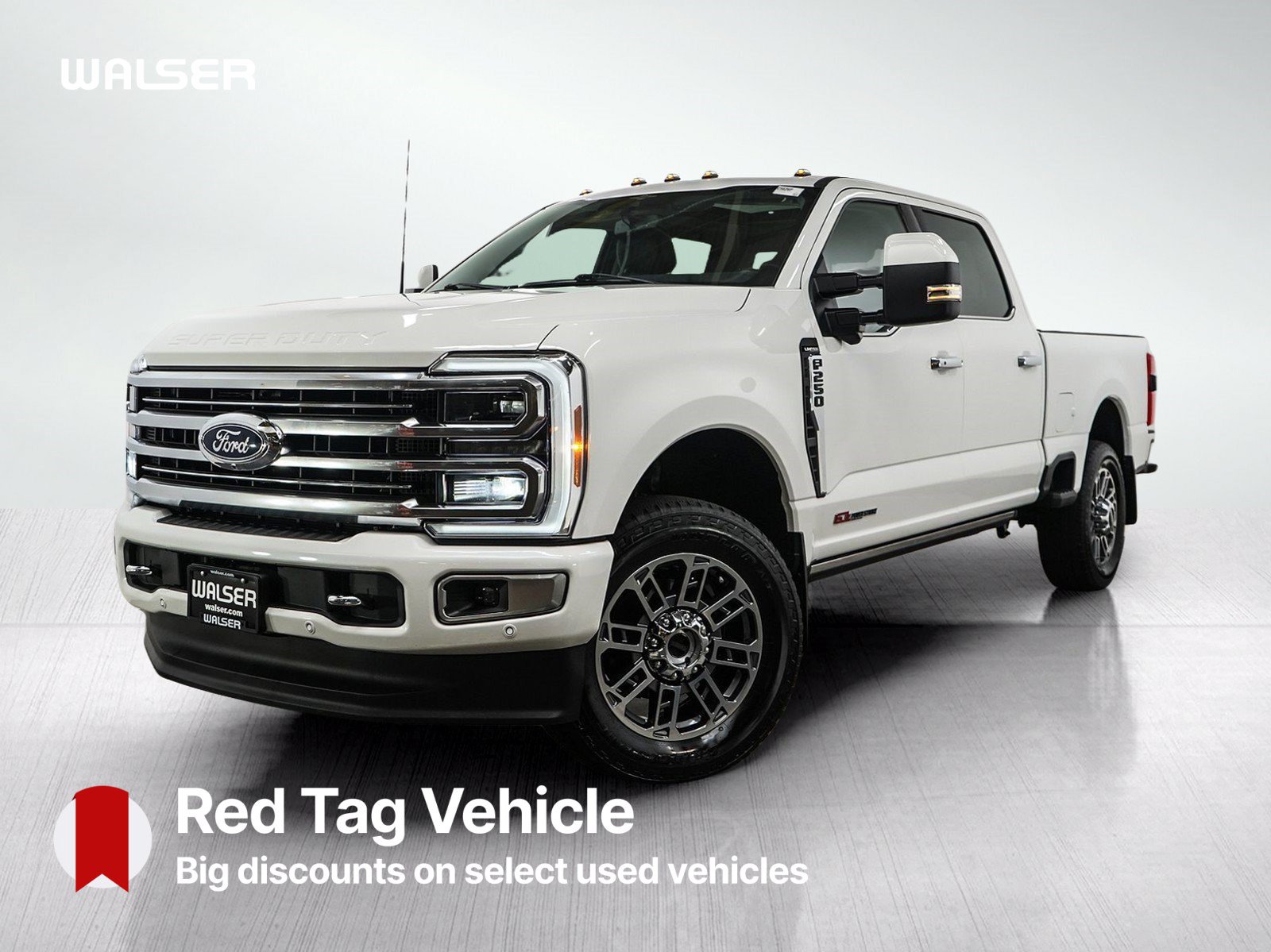 Used 2023 Ford F250 Limited w/ Snow Plow Prep Package AWD/4WD image 1