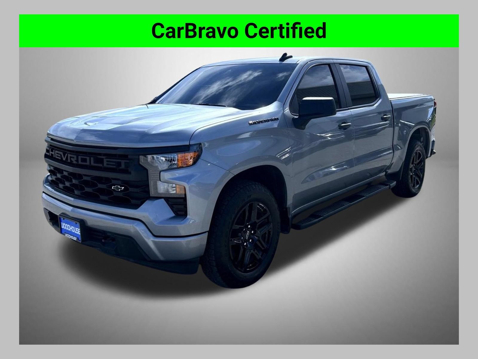 Certified 2024 Chevrolet Silverado 1500 Custom w/ Dark Appearance Package